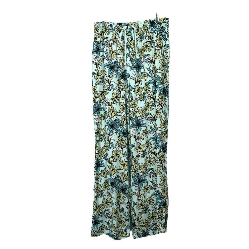 Beach Riot The Blue Lagoon Drawstring Beach PantS Size L‎